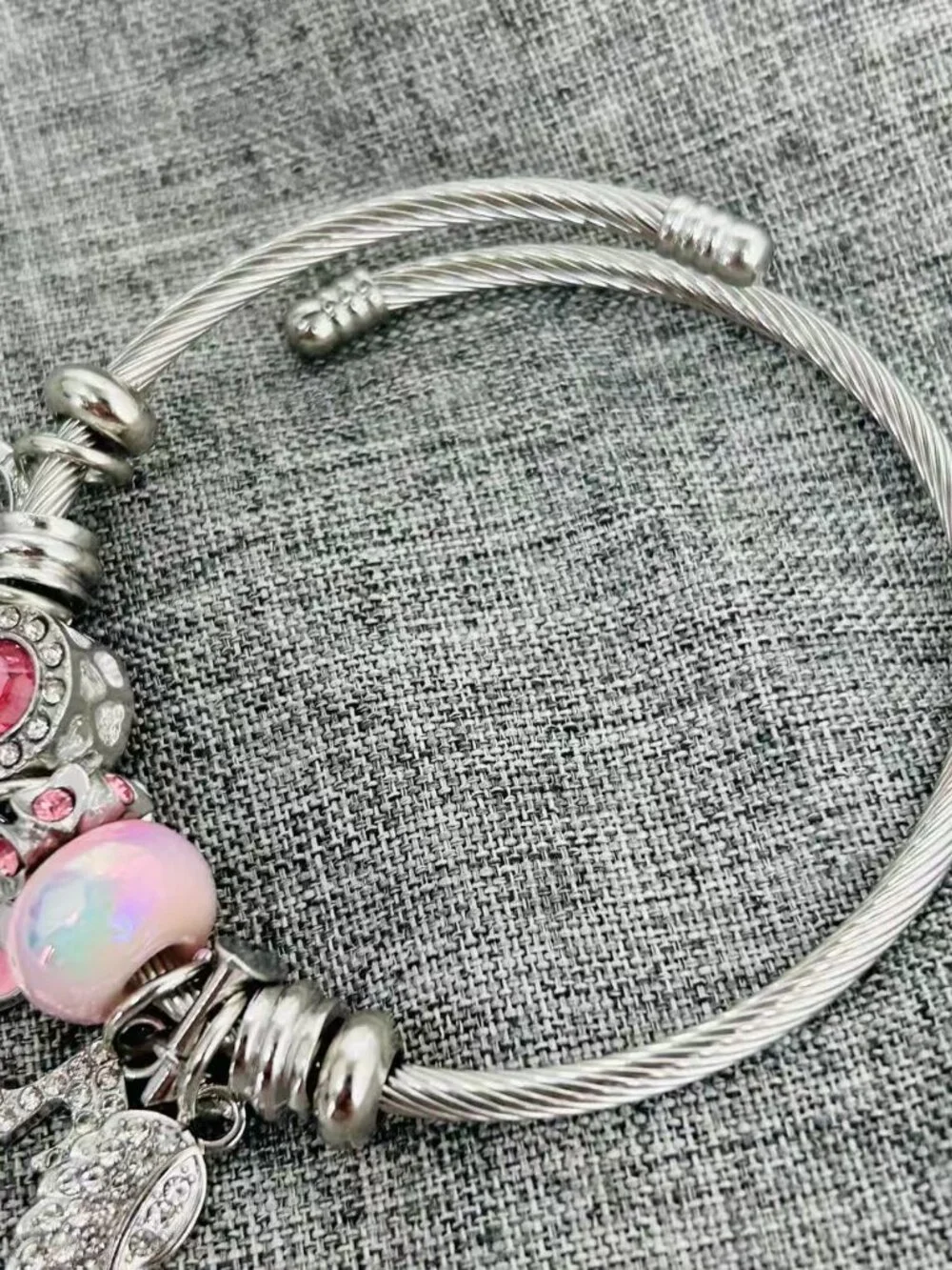 Pink Hello Kitty Bracelet cute